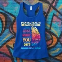 Tal Health Awareness DonT Judge What You Dont Understand Gift Women's Tank Top thumb 3