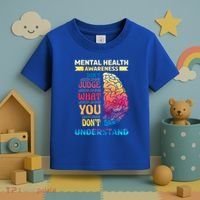 Tal Health Awareness DonT Judge What You Dont Understand Gift Toddler T-Shirt thumb 3