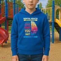 Tal Health Awareness DonT Judge What You Dont Understand Gift Kids Hoodie thumb 2
