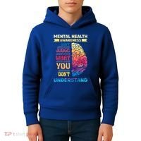 Tal Health Awareness DonT Judge What You Dont Understand Gift Kids Hoodie thumb 4