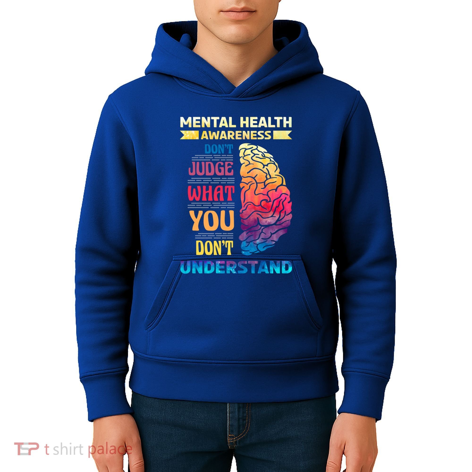 Tal Health Awareness DonT Judge What You Dont Understand Gift Kids Hoodie