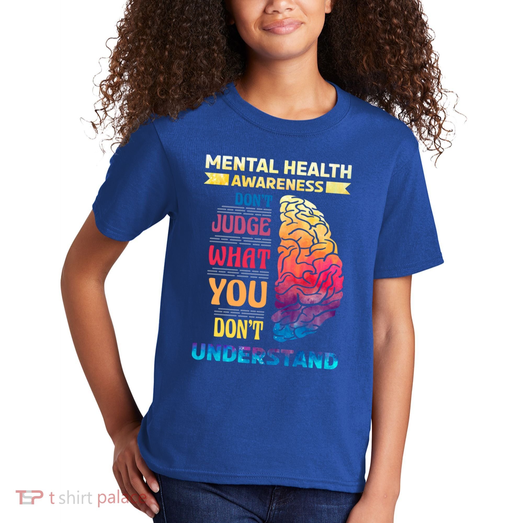 Tal Health Awareness DonT Judge What You Dont Understand Gift Kids T-Shirt