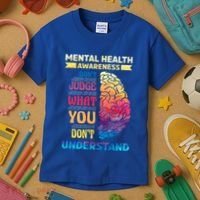 Tal Health Awareness DonT Judge What You Dont Understand Gift Kids T-Shirt thumb 3