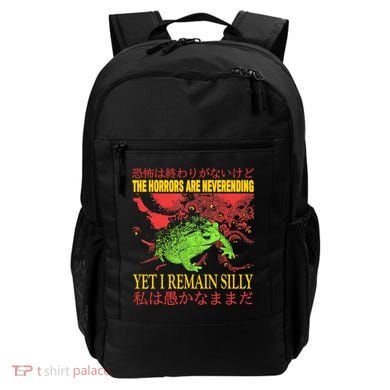 The Horrors Are Never Ending Frog Backpack