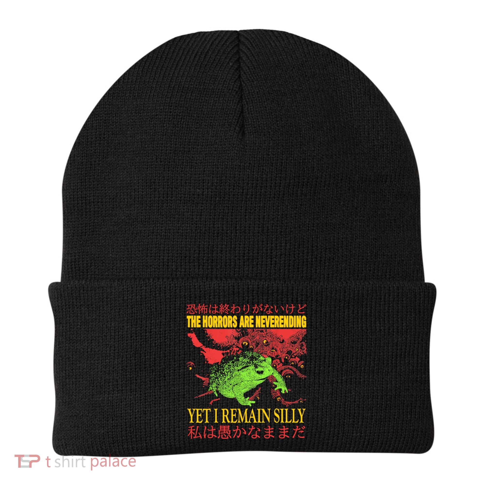 The Horrors Are Never Ending Frog Beanie