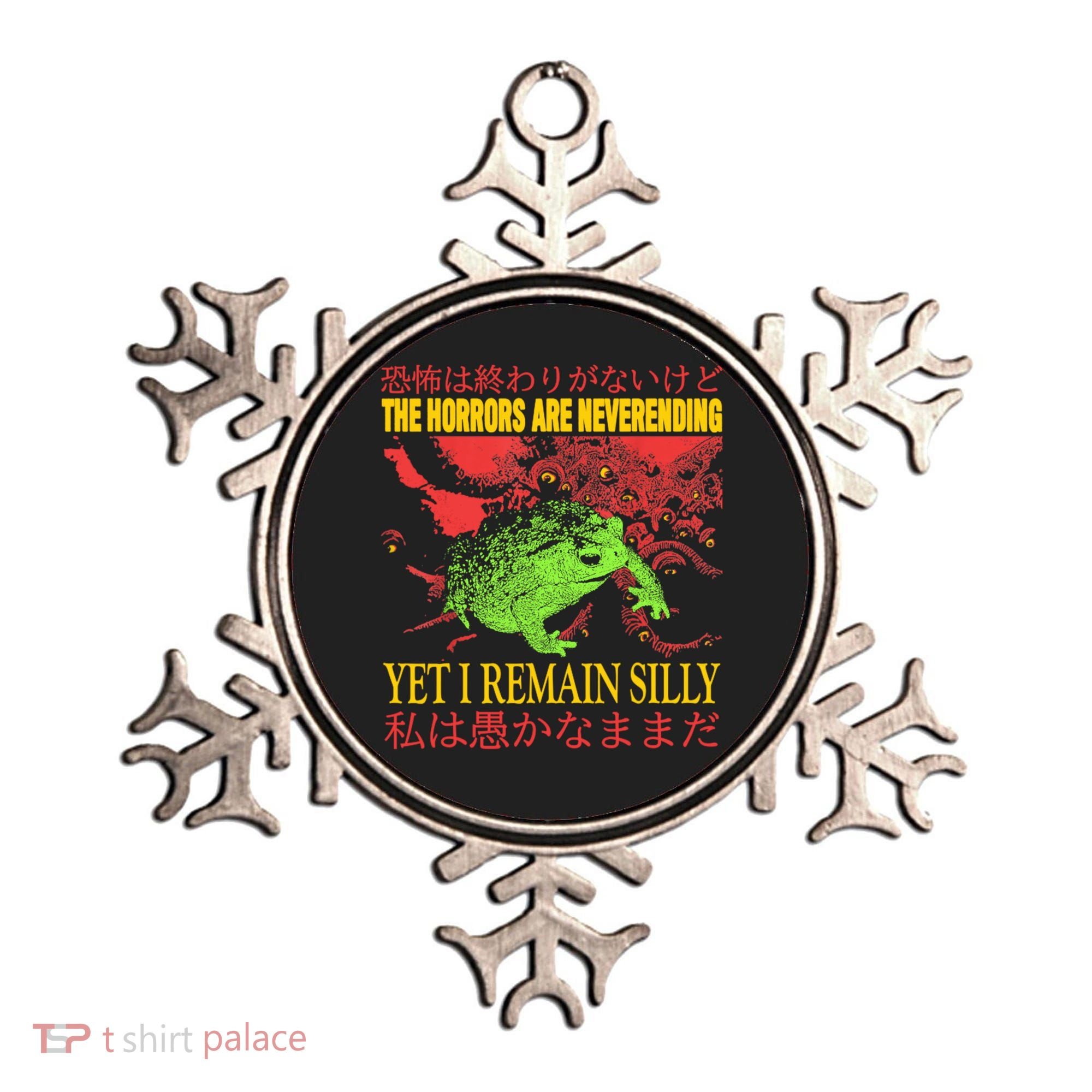 The Horrors Are Never Ending Frog Ornament