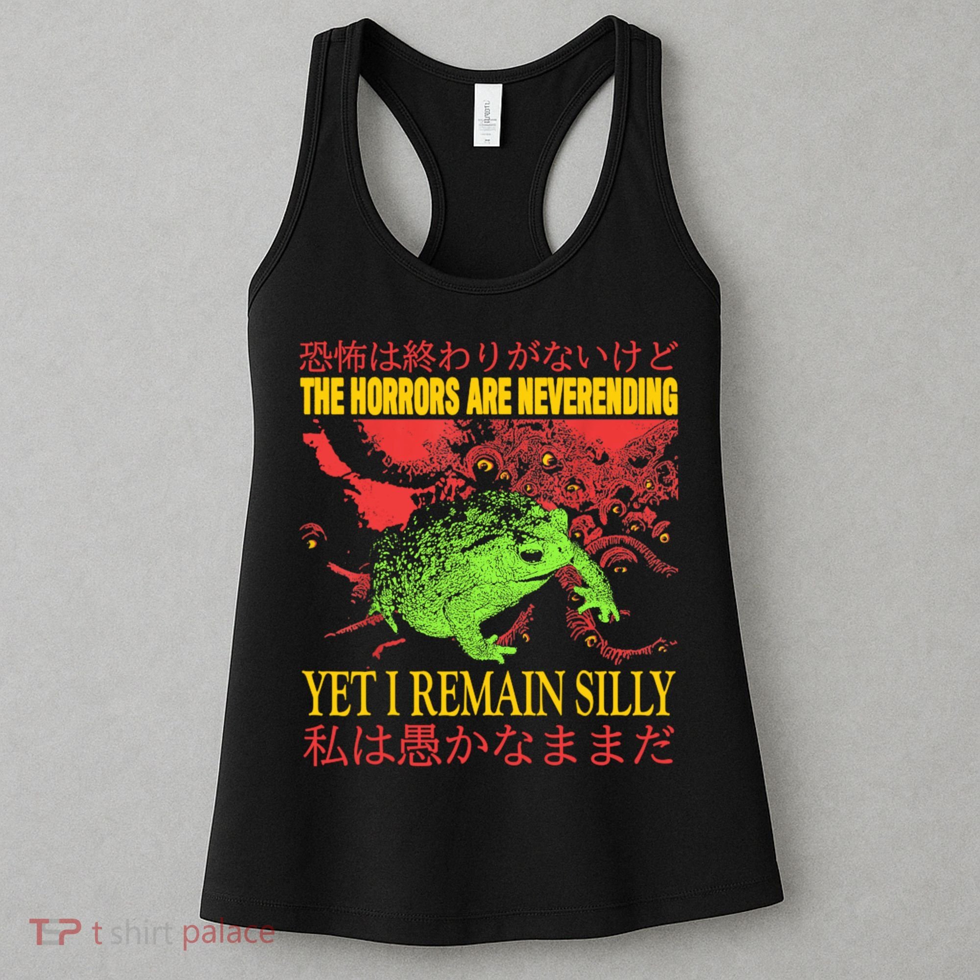 The Horrors Are Never Ending Frog Women's Tank Top