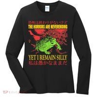 The Horrors Are Never Ending Frog Women's Long Sleeve Shirt thumb 0