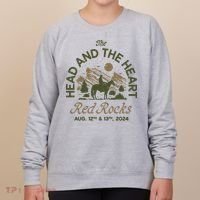 The Head And The Heart Red Rocks 2024 Event Women's Sweatshirt thumb 0