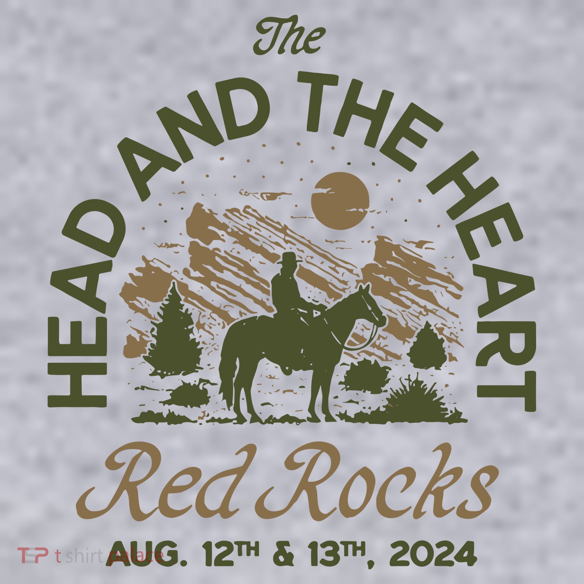 The Head And The Heart Red Rocks 2024 Event Women's Sweatshirt