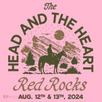 The Head And The Heart Red Rocks 2024 Event Coaster thumb 2