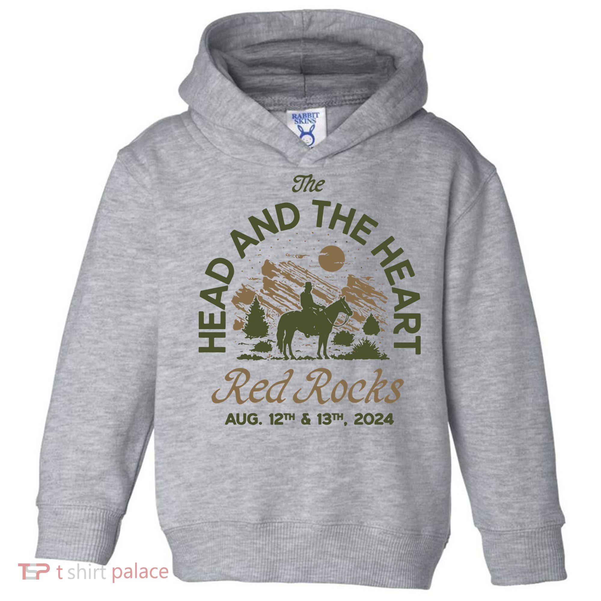The Head And The Heart Red Rocks 2024 Event Toddler Hoodie