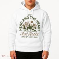 The Head And The Heart Red Rocks 2024 Event Hoodie thumb 2