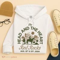 The Head And The Heart Red Rocks 2024 Event Hoodie thumb 4