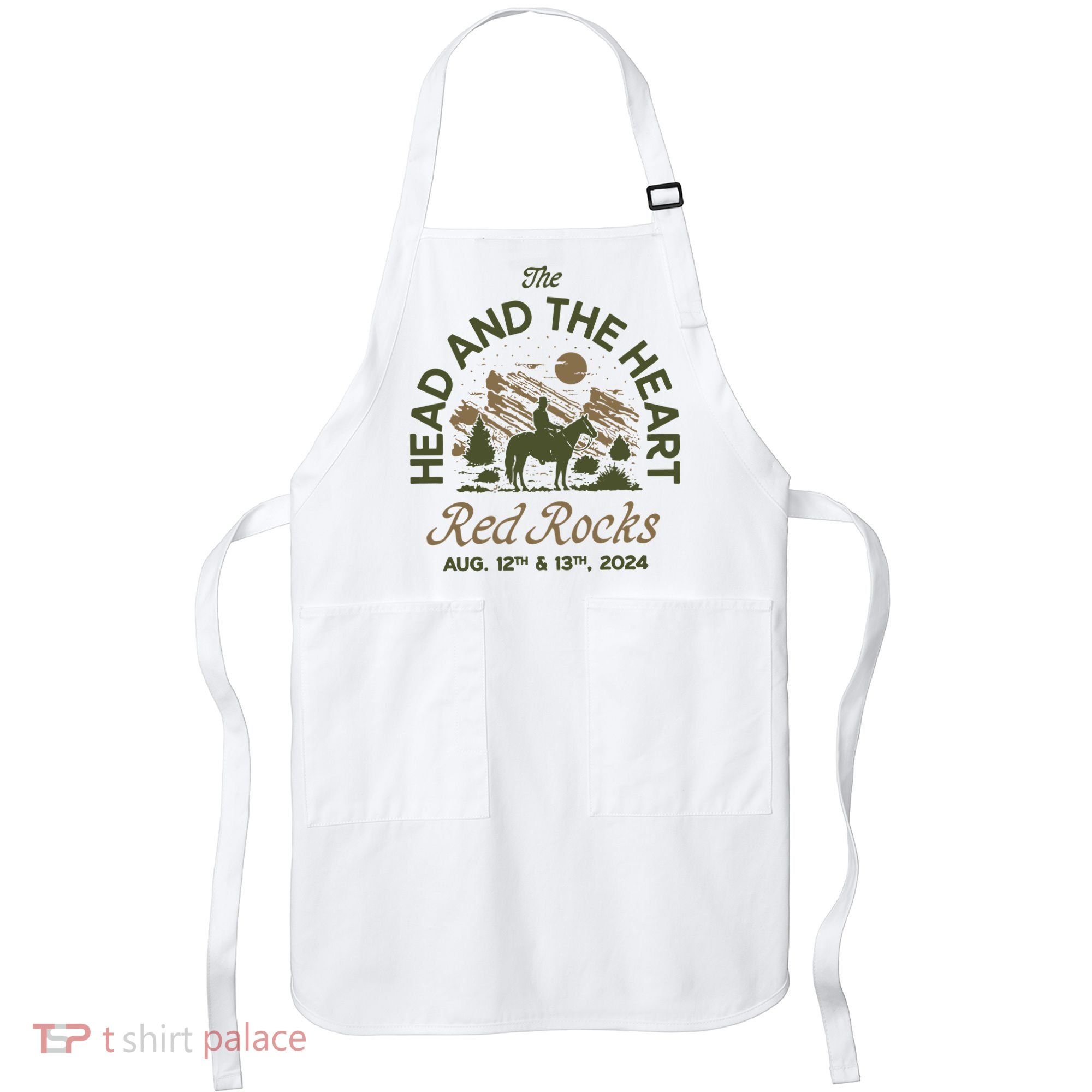 The Head And The Heart Red Rocks 2024 Event Apron
