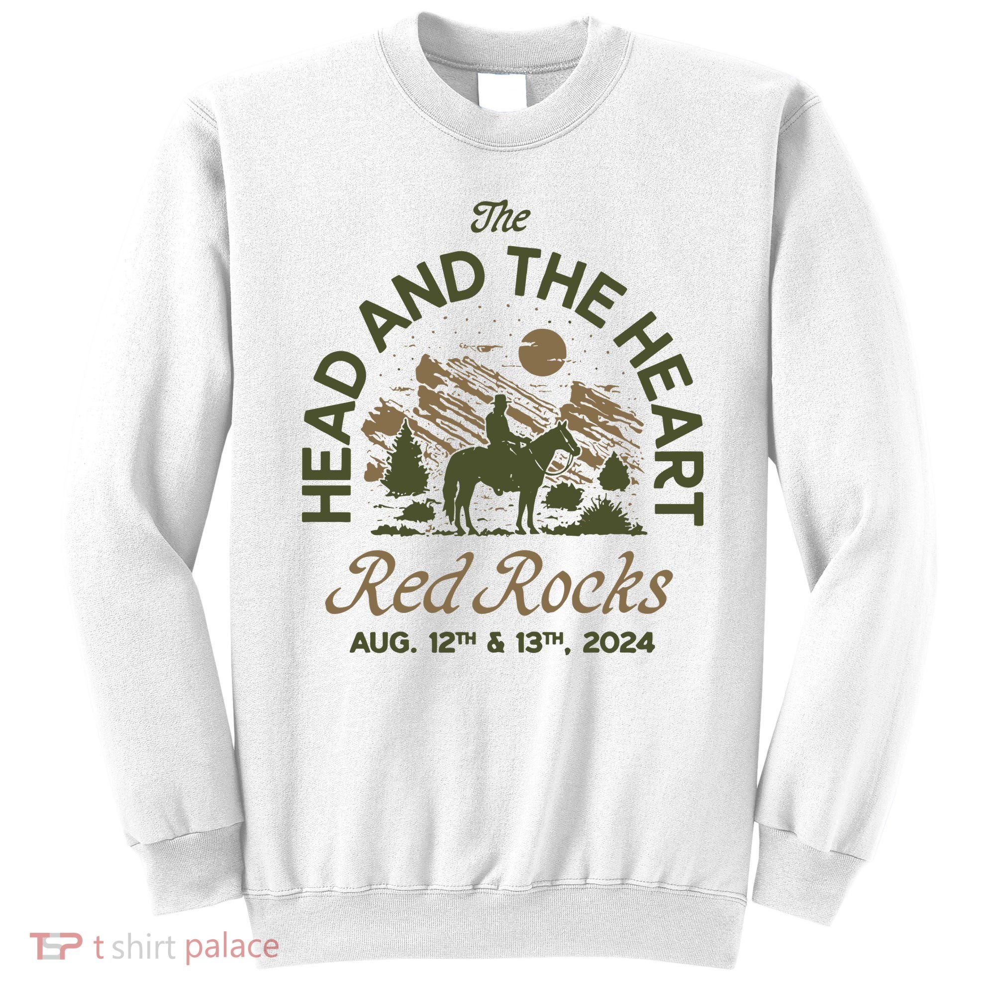 The Head And The Heart Red Rocks 2024 Event Sweatshirt