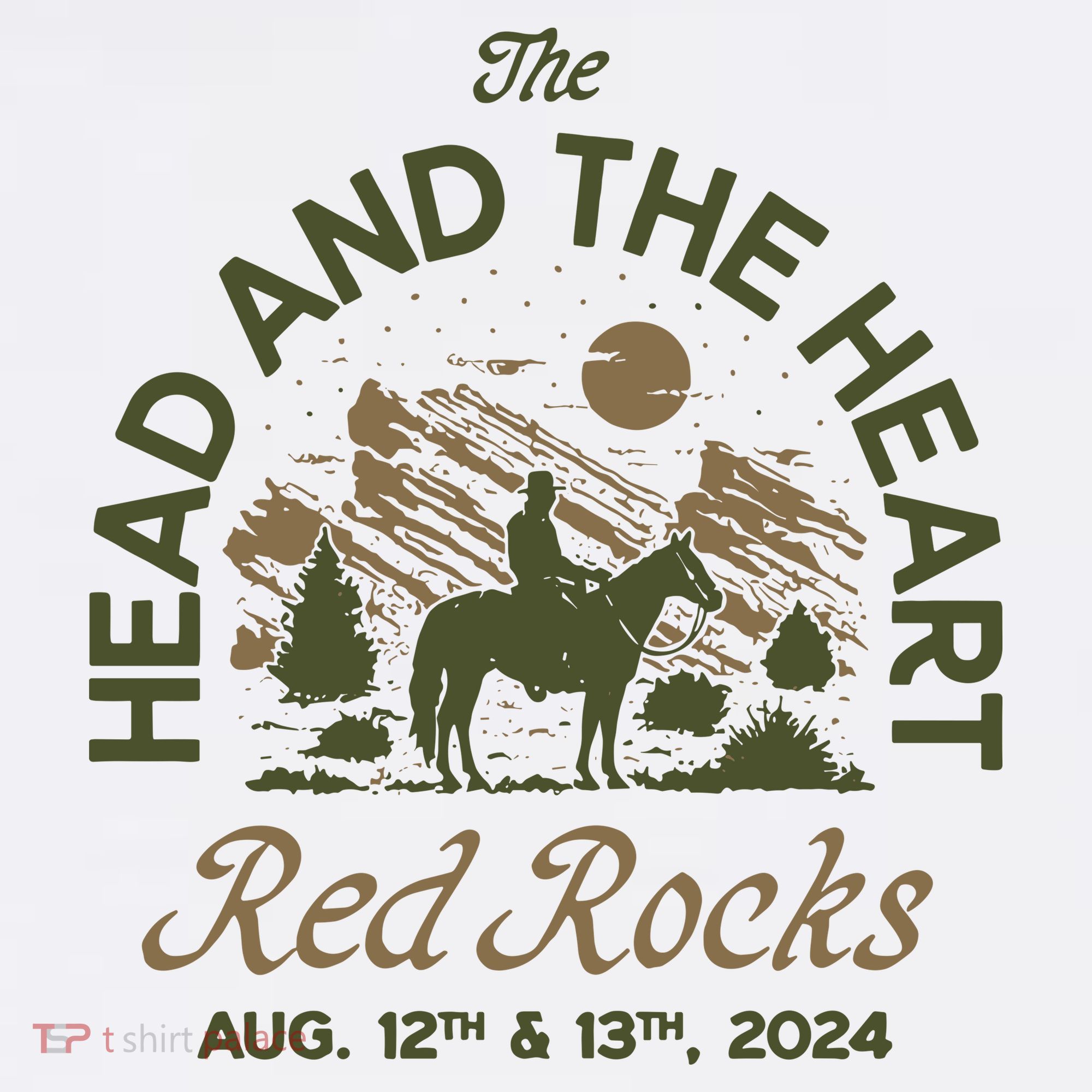 The Head And The Heart Red Rocks 2024 Event Sweatshirt