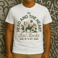 The Head And The Heart Red Rocks 2024 Event T-Shirt thumb 3