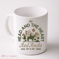 The Head And The Heart Red Rocks 2024 Event Coffee Mug thumb 0
