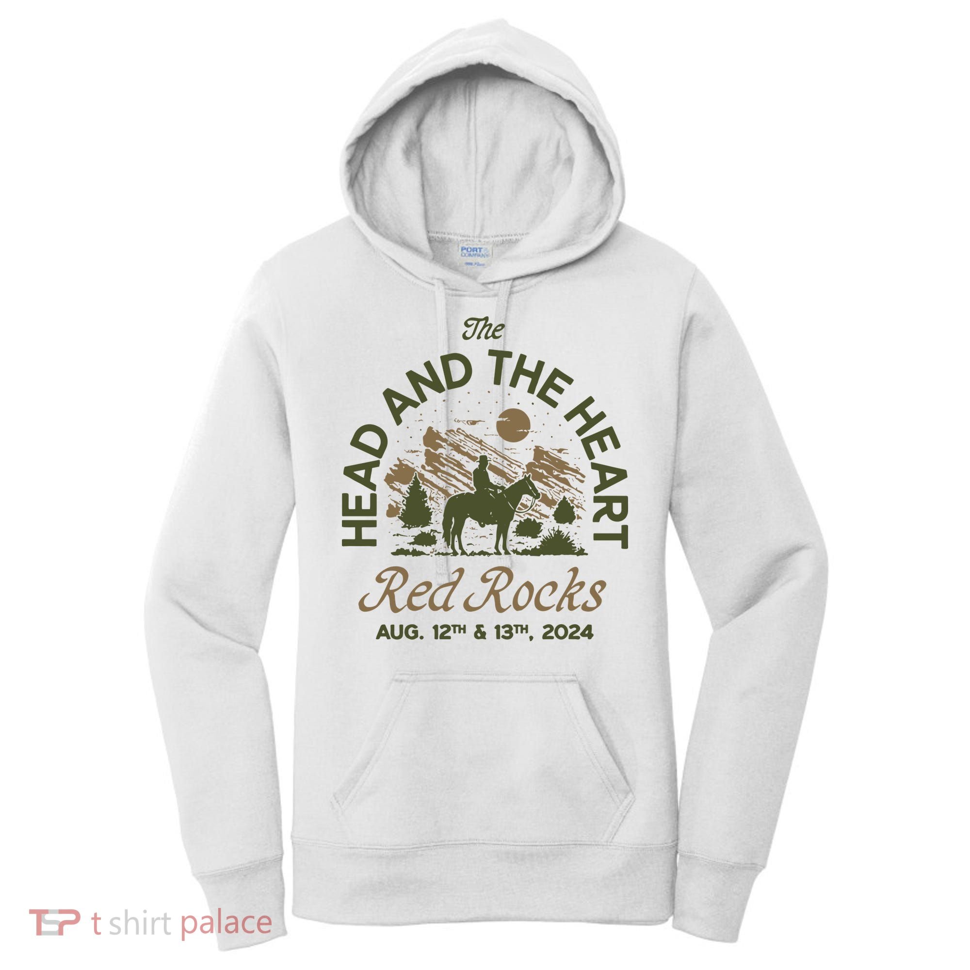 The Head And The Heart Red Rocks 2024 Event Women's Hoodie