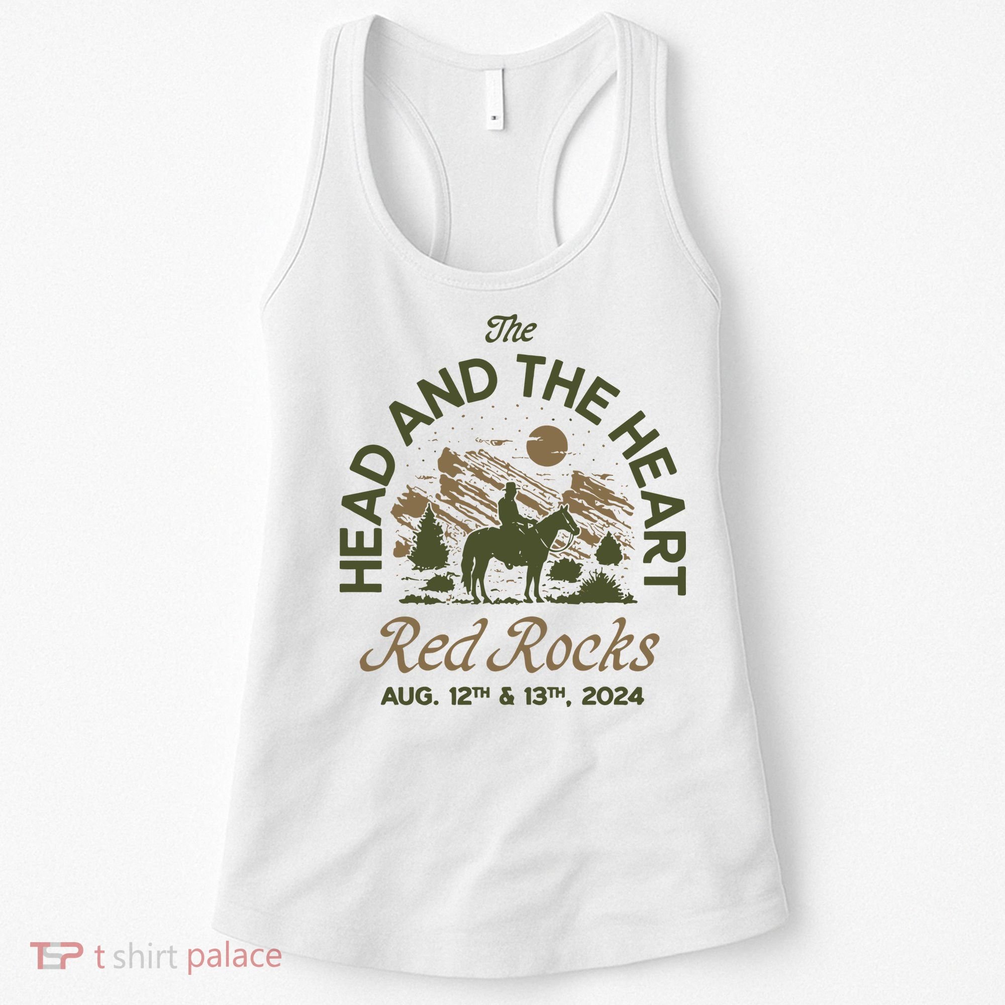 The Head And The Heart Red Rocks 2024 Event Women's Tank Top