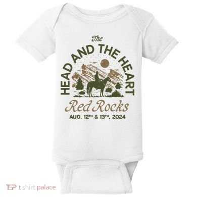 The Head And The Heart Red Rocks 2024 Event Baby Bodysuit