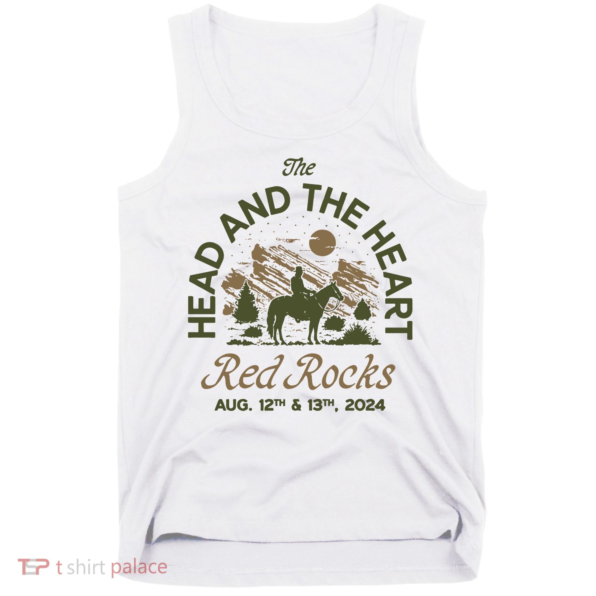 The Head And The Heart Red Rocks 2024 Event Tank Top