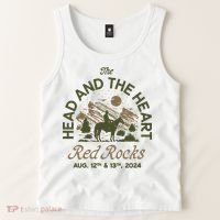 The Head And The Heart Red Rocks 2024 Event Tank Top thumb 2