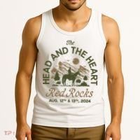The Head And The Heart Red Rocks 2024 Event Tank Top thumb 3