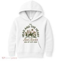 The Head And The Heart Red Rocks 2024 Event Kids Hoodie thumb 0