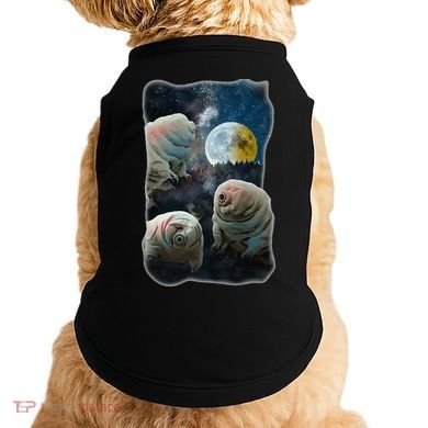 Tardigrades Howling At Moon Funny Tardigrade Lovers Costume Doggie Tank