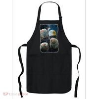 Tardigrades Howling At Moon Funny Tardigrade Lovers Costume Apron thumb 0