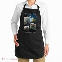 Tardigrades Howling At Moon Funny Tardigrade Lovers Costume Apron thumb 2