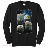 Tardigrades Howling At Moon Funny Tardigrade Lovers Costume Sweatshirt thumb 0