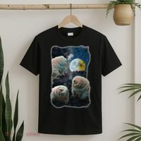 Tardigrades Howling At Moon Funny Tardigrade Lovers Costume T-Shirt thumb 2