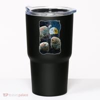 Tardigrades Howling At Moon Funny Tardigrade Lovers Costume Tumbler thumb 0