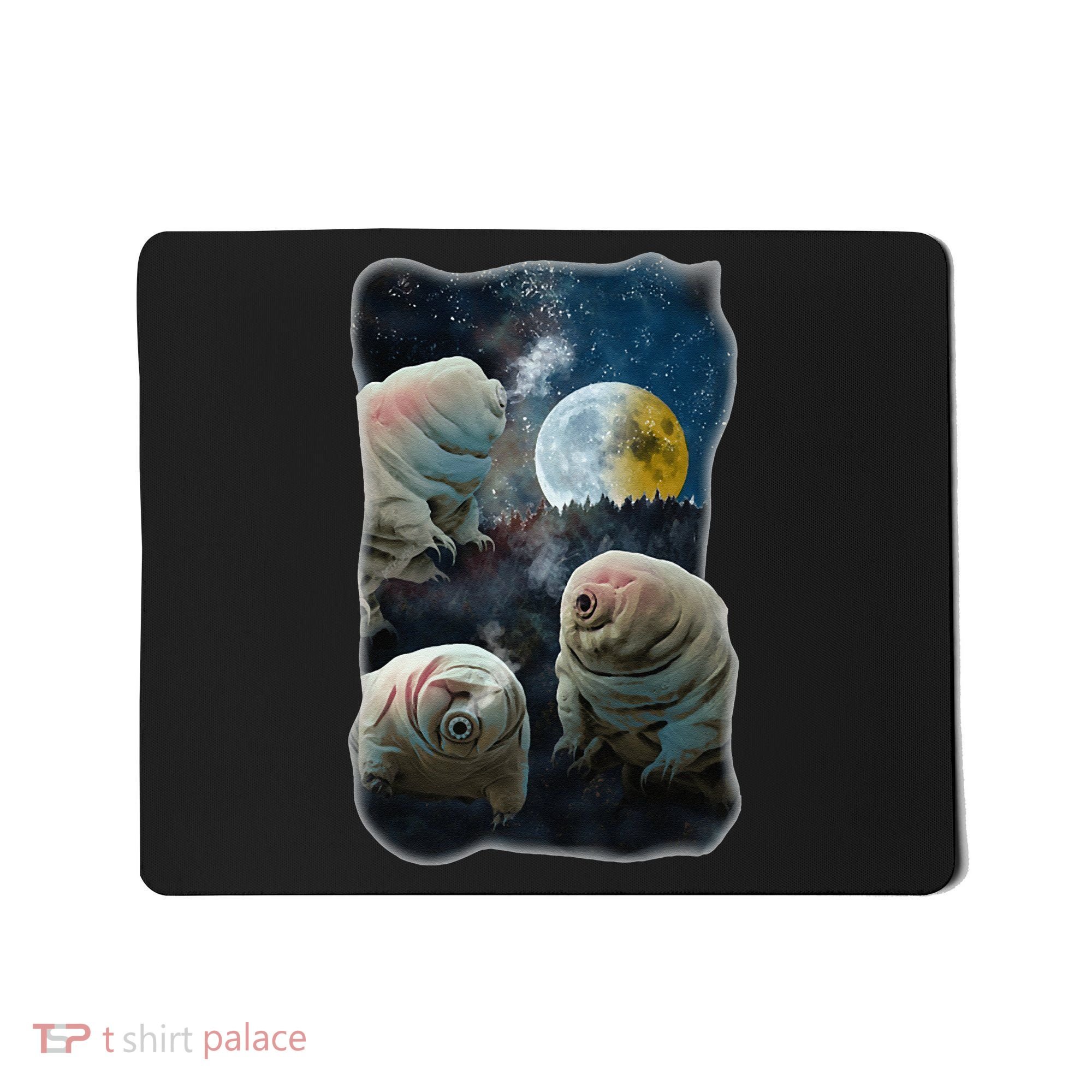 Tardigrades Howling At Moon Funny Tardigrade Lovers Costume Mousepad