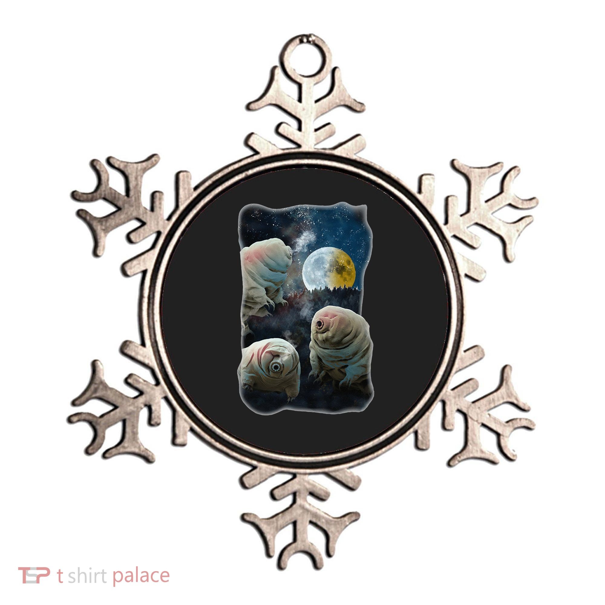 Tardigrades Howling At Moon Funny Tardigrade Lovers Costume Ornament