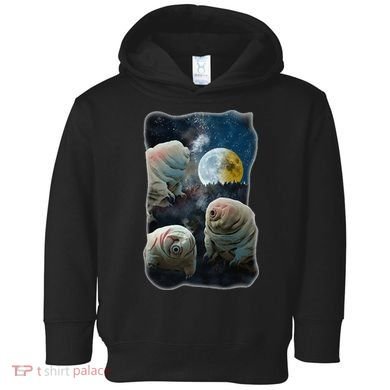 Tardigrades Howling At Moon Funny Tardigrade Lovers Costume Toddler Hoodie