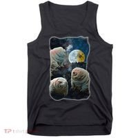 Tardigrades Howling At Moon Funny Tardigrade Lovers Costume Tank Top thumb 0