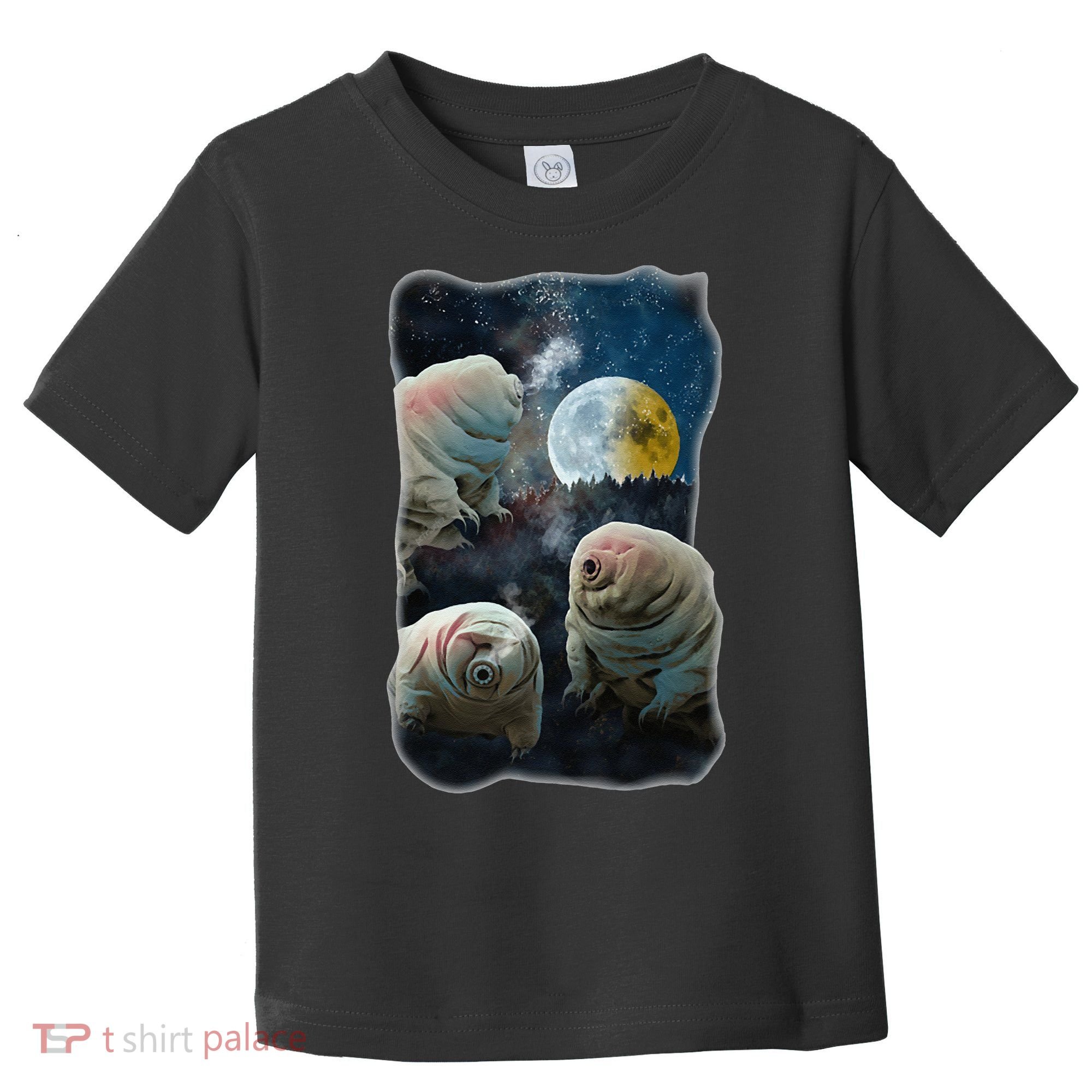 Tardigrades Howling At Moon Funny Tardigrade Lovers Costume Toddler T-Shirt