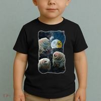 Tardigrades Howling At Moon Funny Tardigrade Lovers Costume Toddler T-Shirt thumb 2