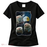 Tardigrades Howling At Moon Funny Tardigrade Lovers Costume Women's T-Shirt thumb 0