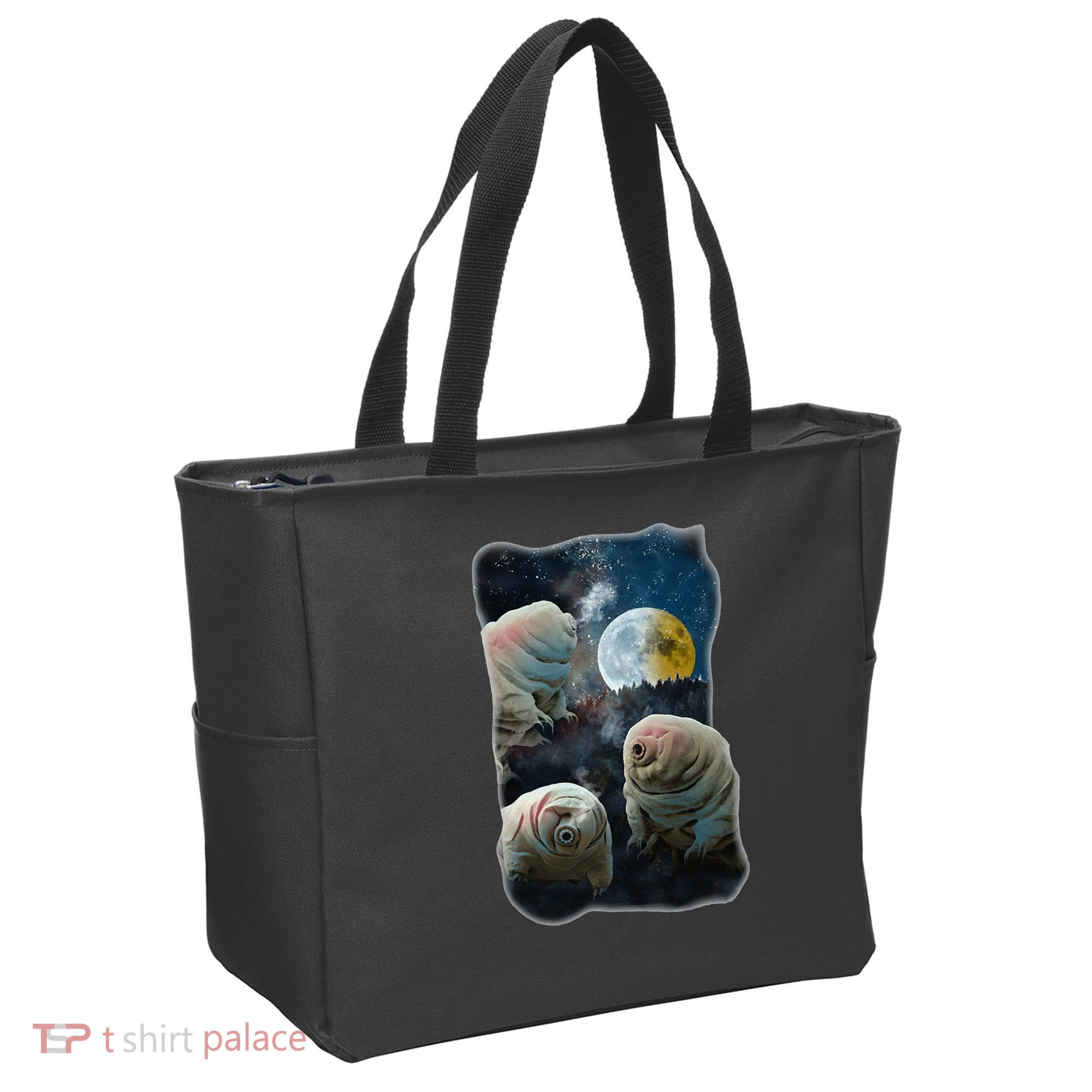 Tardigrades Howling At Moon Funny Tardigrade Lovers Costume Tote Bag