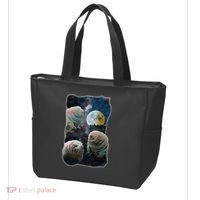 Tardigrades Howling At Moon Funny Tardigrade Lovers Costume Tote Bag thumb 3