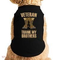 Thank My Brothers Veteran Boots Doggie Tank thumb 0