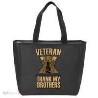 Thank My Brothers Veteran Boots Tote Bag thumb 0