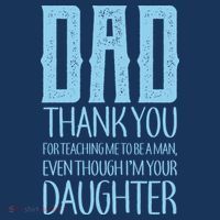 Thank You Dad For Teaching Me To Be A Man Tank Top thumb 6