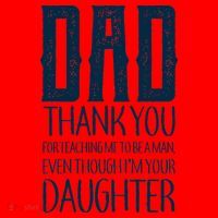 Thank You Dad For Teaching Me To Be A Man Santa Hat thumb 1
