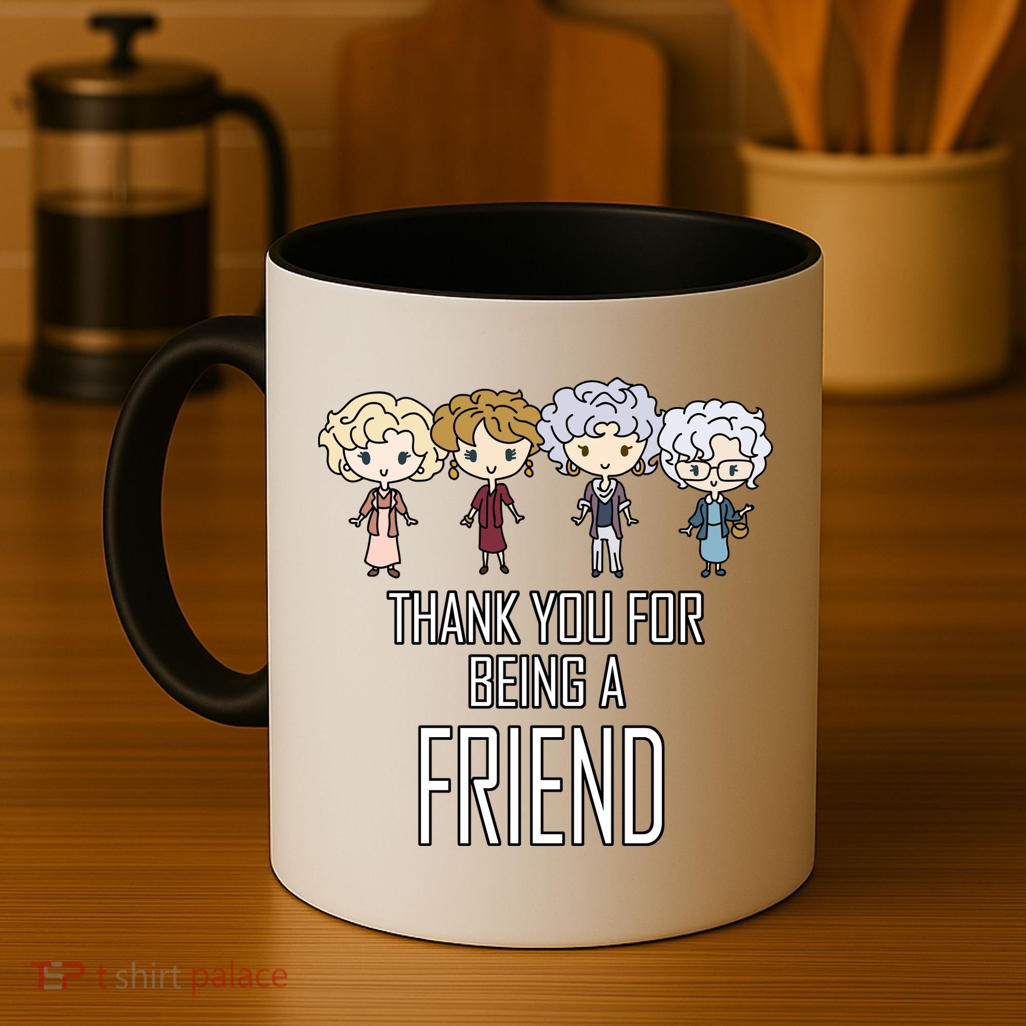 Thank You For Being A Friend Coffee Mug
